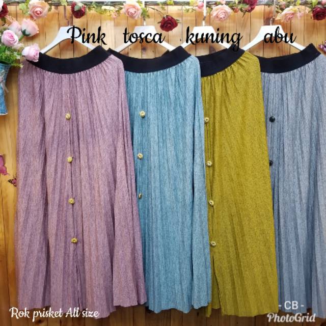 Rok prisket rempel Kancing