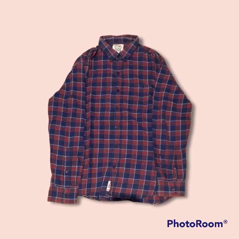 flannel dan hoodie second murah Original