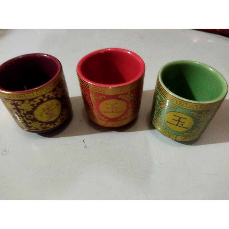 Gelas Keramik Sloki Sembahyang