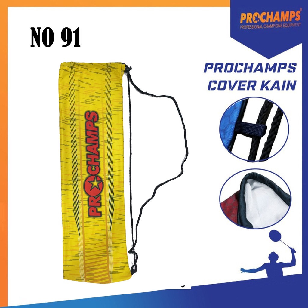 Prochamps Tas Kain Cover Tas Prochamps Tas  Badminton  Original
