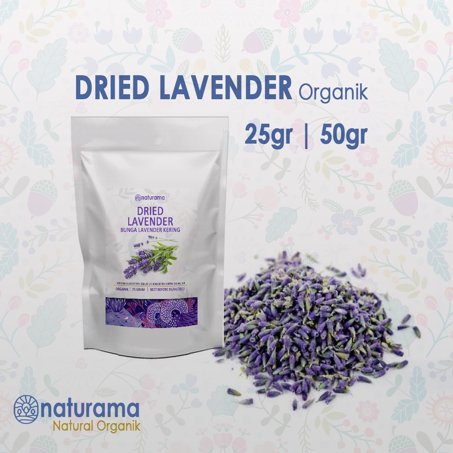 

Dried Lavender 50 Gram Teh Bunga Lavender Kering