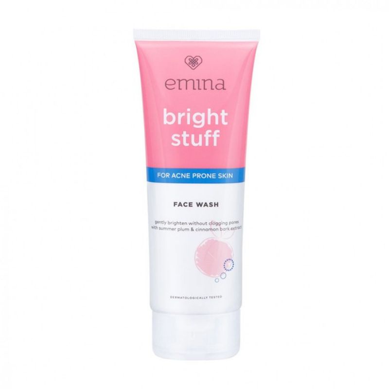 EMINA Bright Stuff for Acne Prone Skin Face Wash 50ml 100ml