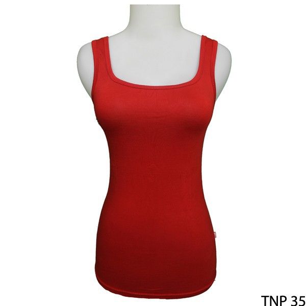 Pakaian Tank Top Spandek Merah – TNP 35