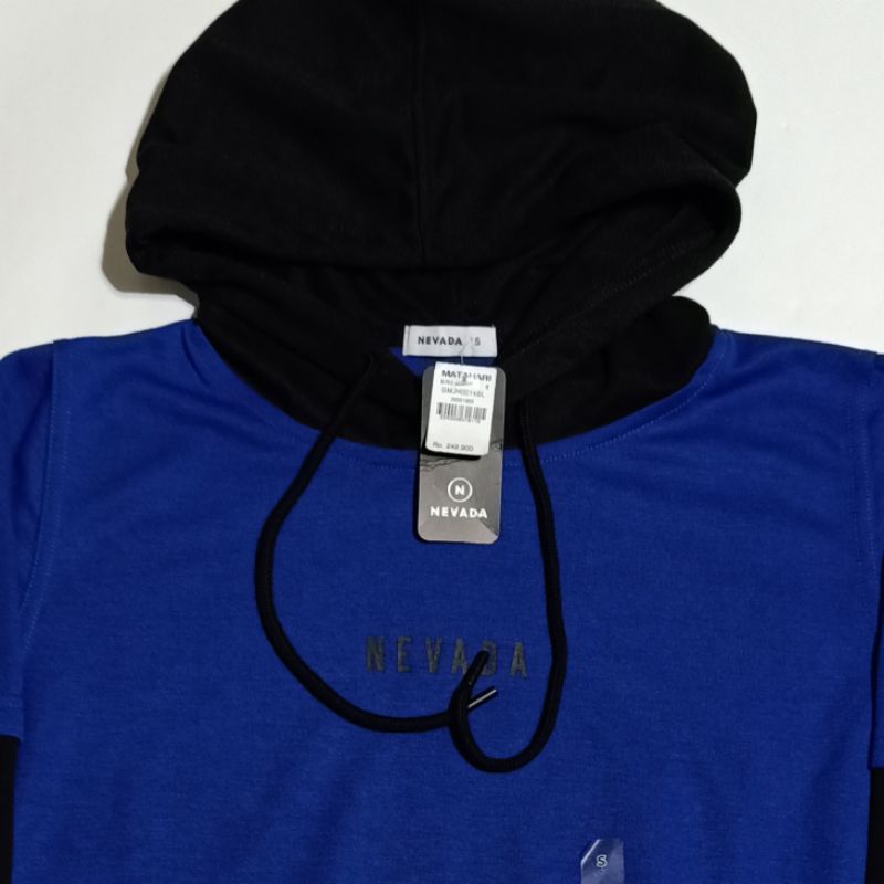Sweater Hoodie Pria Merek NEVADA Original Branded Matahari