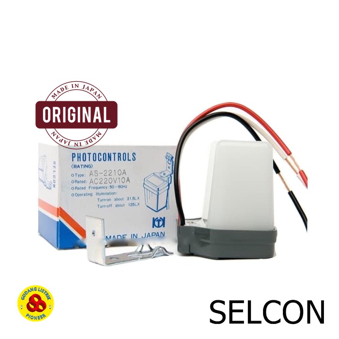 PHOTOCELL 10A SENSOR CAHAYA (SELCON)