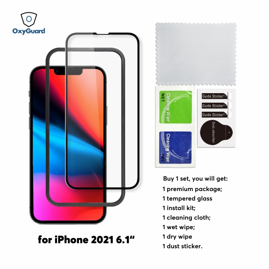 Oxyguard Tempered Glass Iphone 13 Pro Max 13 Pro Mini Screen Protector