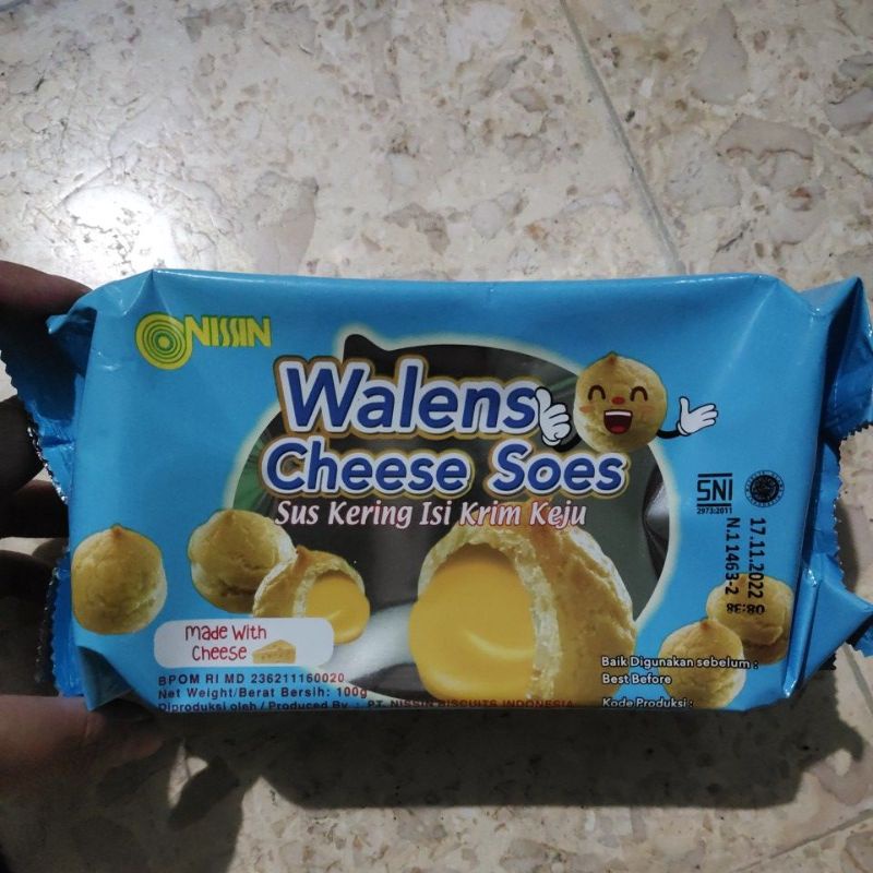 

Nissin walens cheese soes