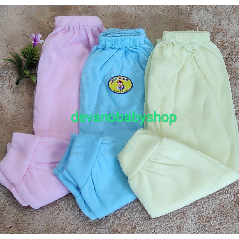 6PCS CELANA PANJANG BAYI BUKA KAKI DAN TUTUP KAKI CICO MIKO/CELANA PANJANG BAYI MURAH