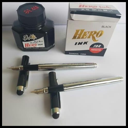 

Daisydooo | Paket Murah Fountain Pen Staylus + Tinta Hero. Pena Tinta Isi/Promosi