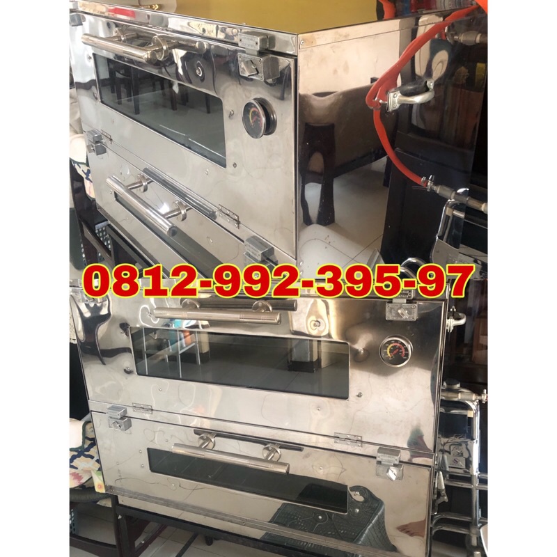 OVEN GAS STAINLESS STEEL+PEREDAM PANAS