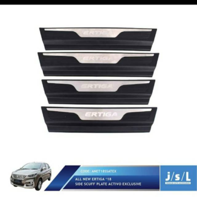 Sillplate samping all new Ertiga model activo exclusive jsl
