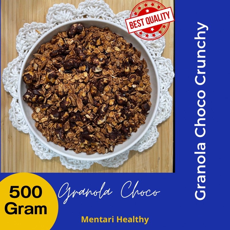 Granola Choco Crunchy 500Gr / Granola Coklat 500Gr