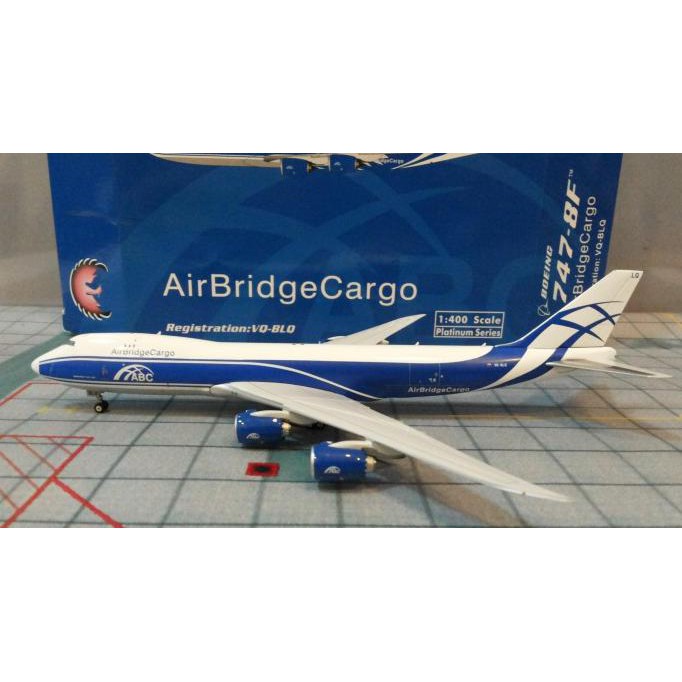 ***COD** Diecast Pesawat AirbridgeCargo B747-8F VQ-BLQ Phoenix 1:400