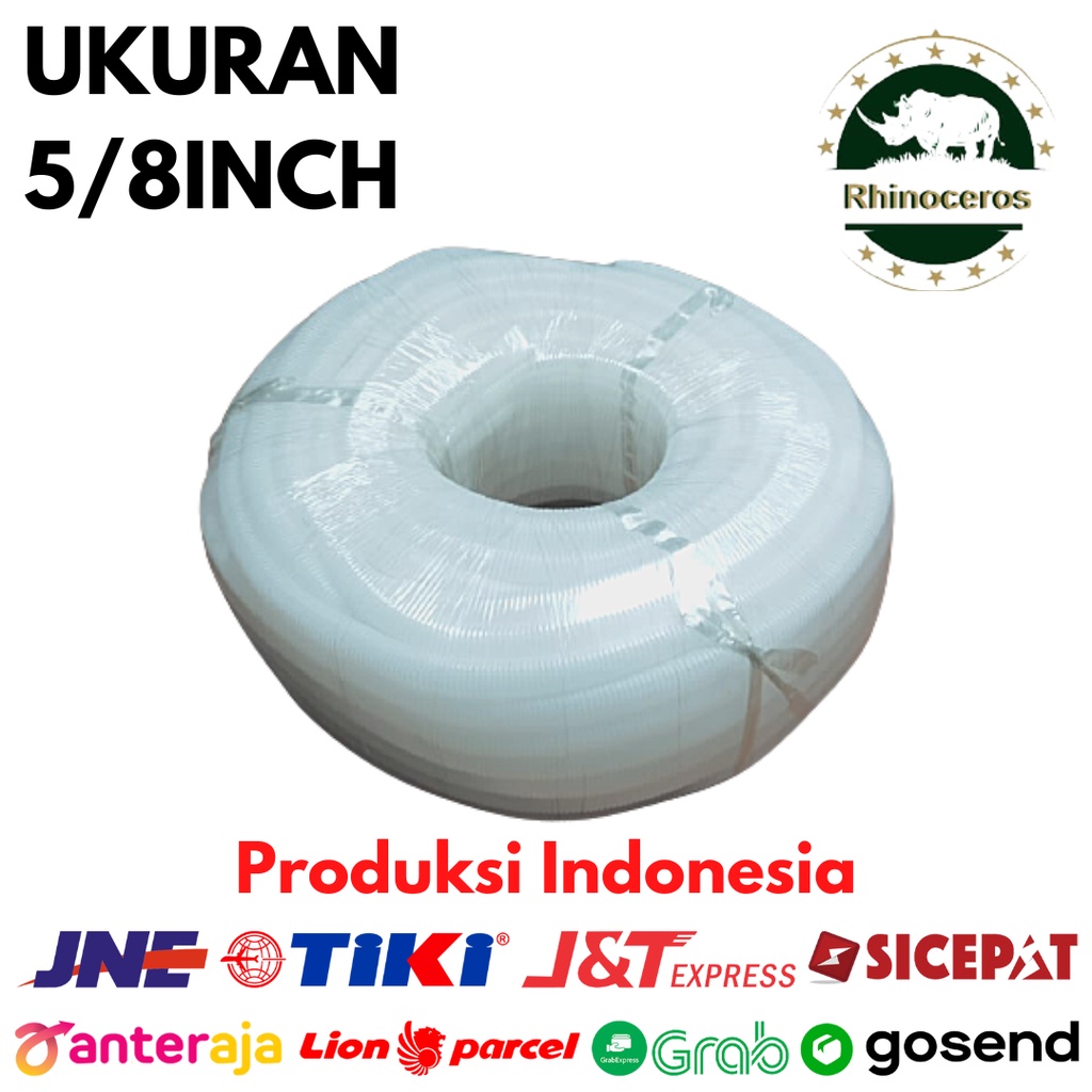 Selang AC PERMETER Selang Pembuangan Air AC Pipa Drain Flexible 5/8&quot;