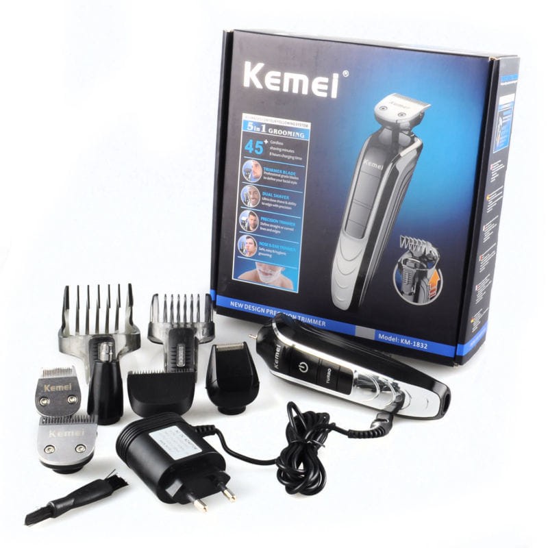 Kemei Km-1832 5 in 1 Hair Clipper-TARABABYSTORE