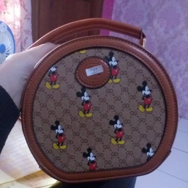 Tas lv mickey bulat besar