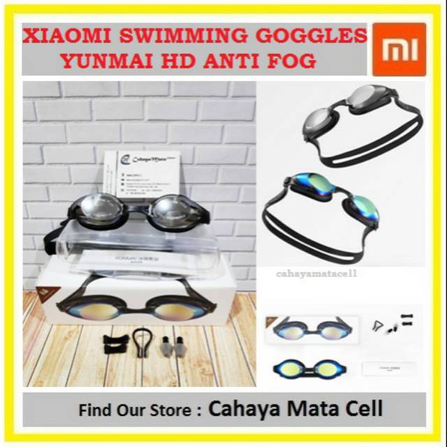 CahayaMataCell - Xiaomi Yunmai Swimming Goggles Anti Fog Kacamata