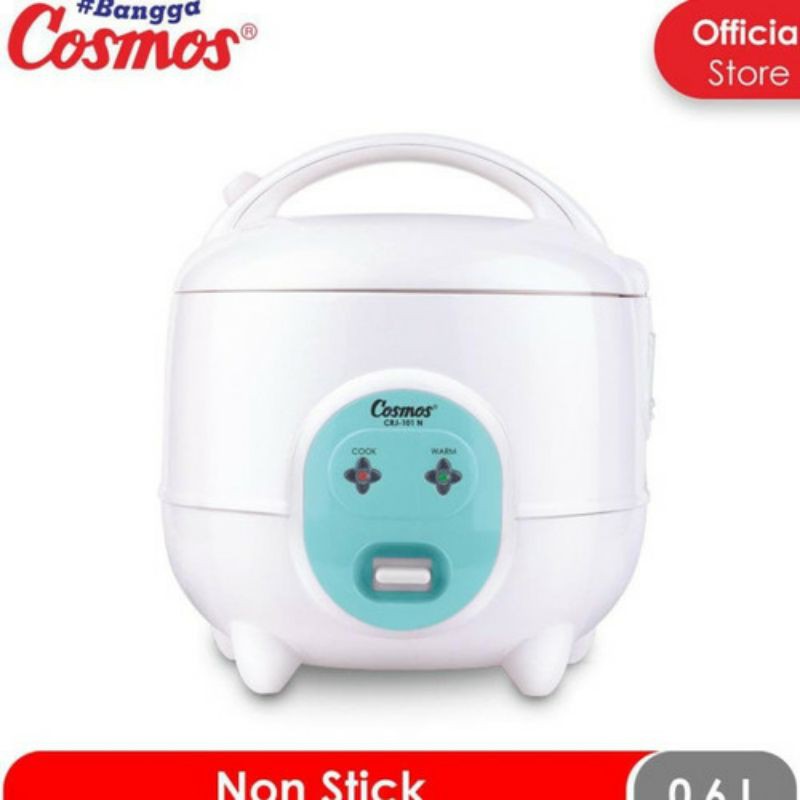 Rice Cooker Mini Cosmos CRJ 101 TS 3 in 1 0,6 Liter Magic Com Mini Cosmos 101