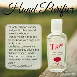 Thieves Hand purifier waterless young living
