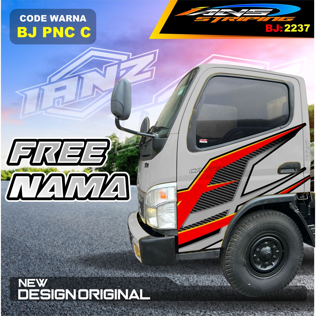 STICKER PINTU TRUK FUSO RAGASA / DECAL PINTU DUMTRUK  / STIKER MOBIL TRUK / STIKER PINTU TRUK KEREN