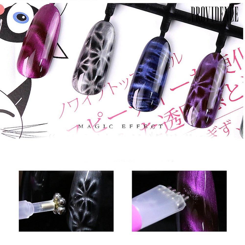 Providence Double Head Cats Eye Magnetic Pen DIY 3D Nail Art Polish UV Gel Manicure Tool