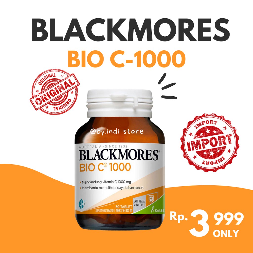 [ECER] BLACKMORES BIO C 1000 ORIGINAL IMPORT