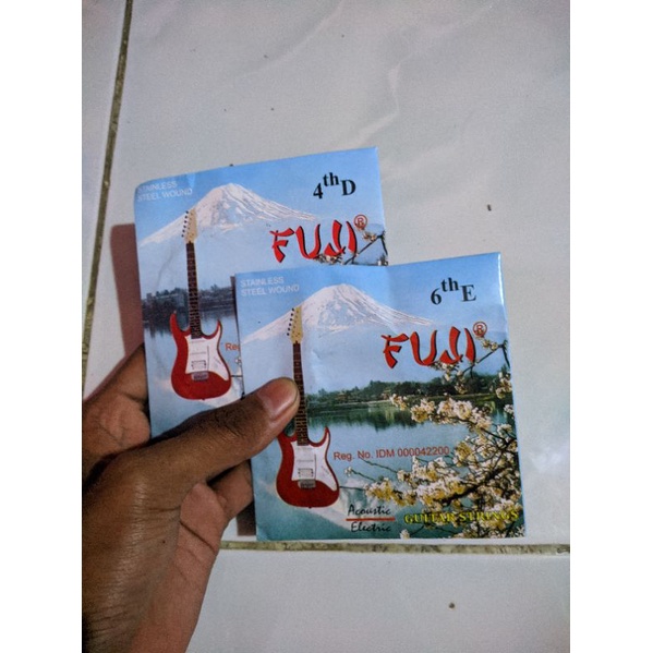 SENAR GITAR MERK FUJI