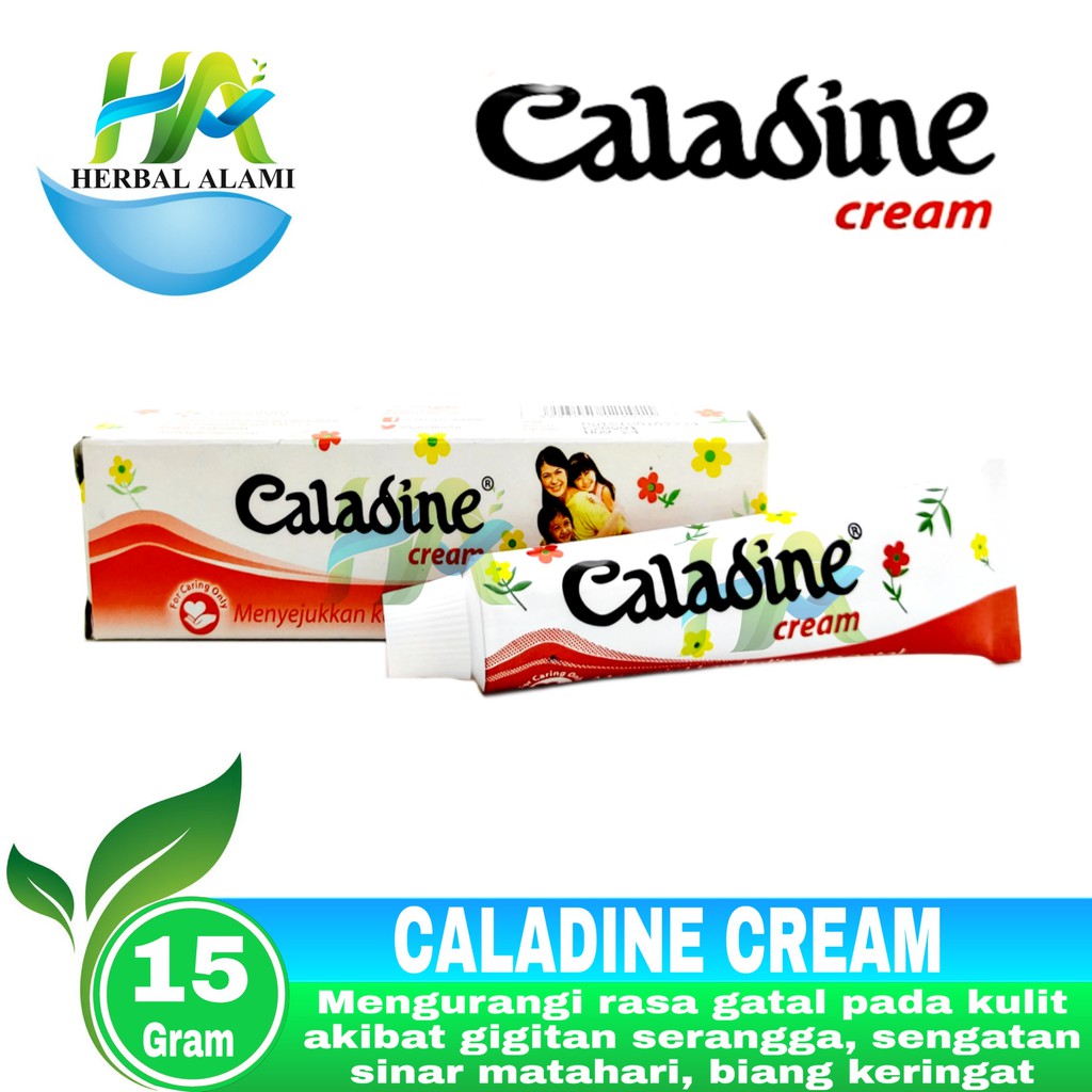 Caladine Cream 15g - Mengobati gatal karena gigitan serangga dan kerin