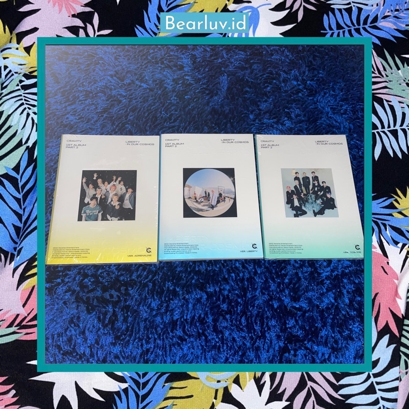 [READY] CRAVITY LIBERTY :  IN OUR COSMOS ALBUM SEALED