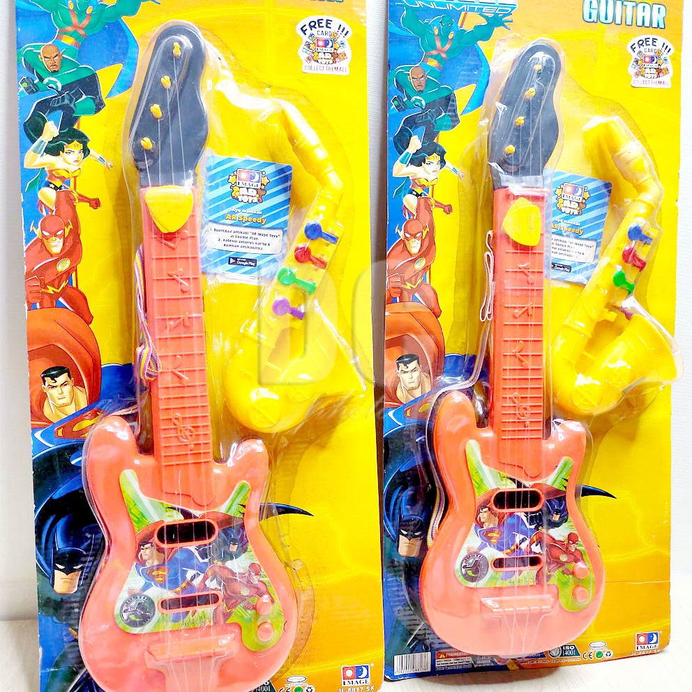 Classic Guitar 8817 Mainan Alat Musik Anak Gitar Saxophone Terompet