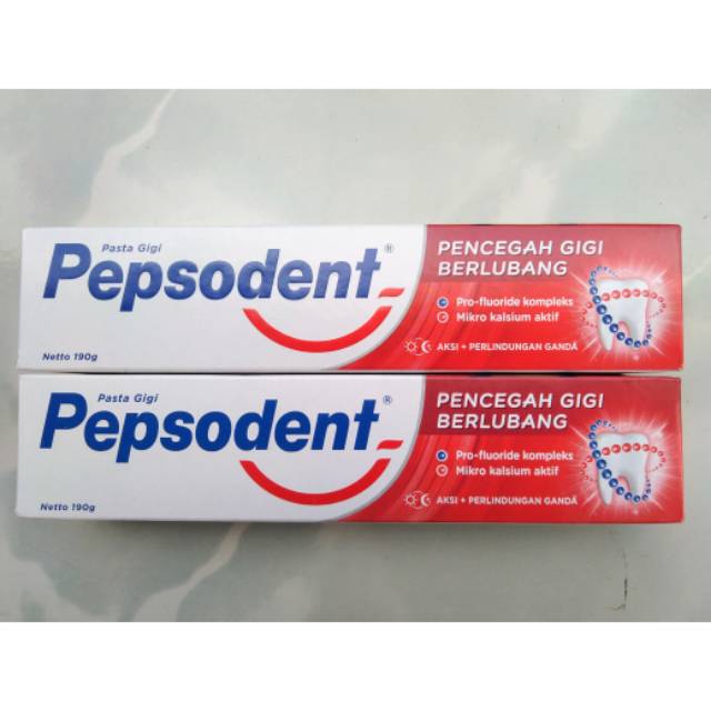 PEPSODENT PASTA GIGI 190gr odol 25gr 75gr 190gr 225gr