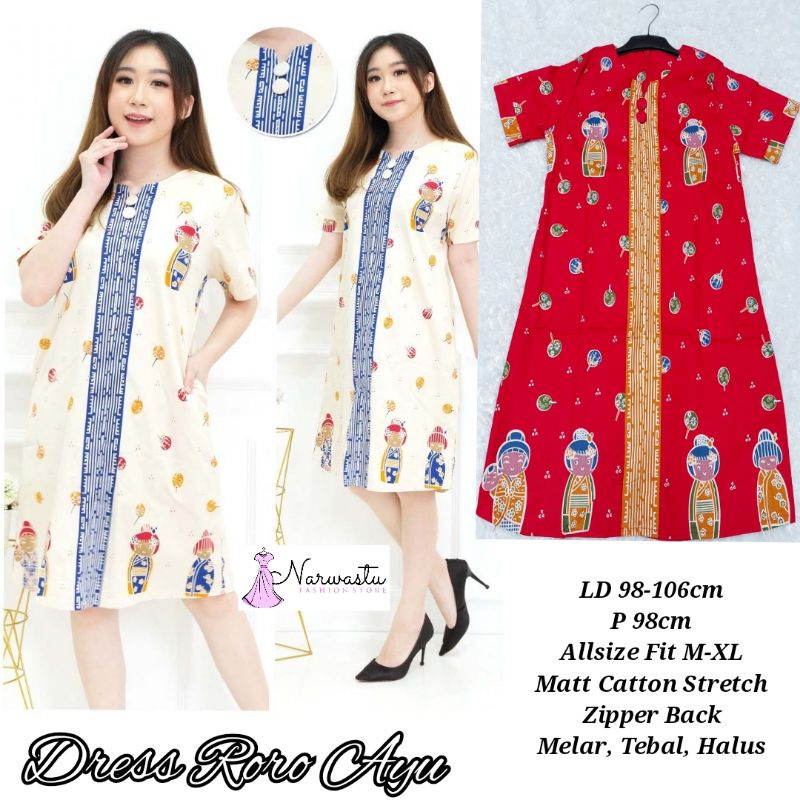 Goenzshop Dress Roroayu Nadea
