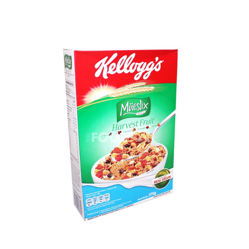 

KELLOGG'S MUESLIX HARVEST FRUIT 375G/BOX