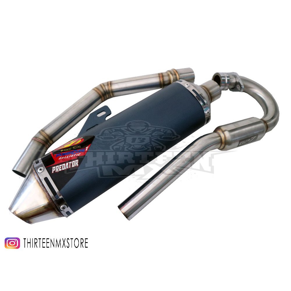 Knalpot Racing GP7 Ballistic Predator New CRF 150 L Ori Or bac 83