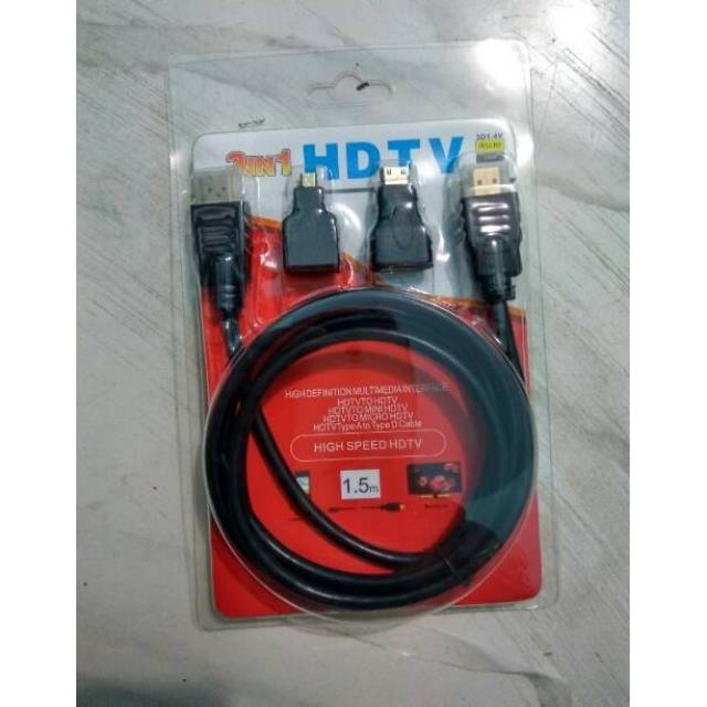 Kabel HDTV 3in1