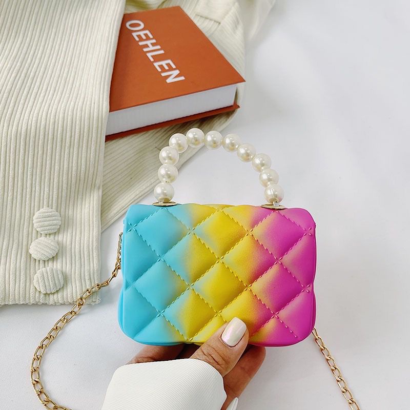 MV_Marvelouz MV805722 tas SELEMPANG Mini Rainbow Random wanita import terbaru 1kg = 6 tas EL 5722