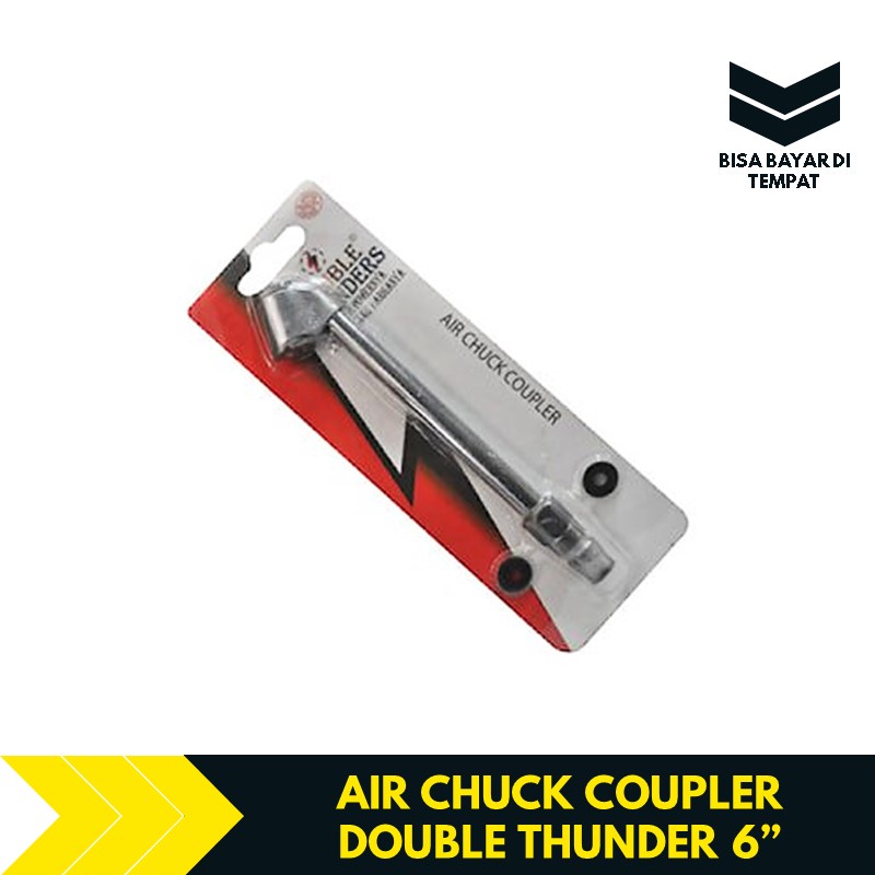 Tire Air Chuck Coupler Alat Tambah Angin Ban Mobil Motor TBA12