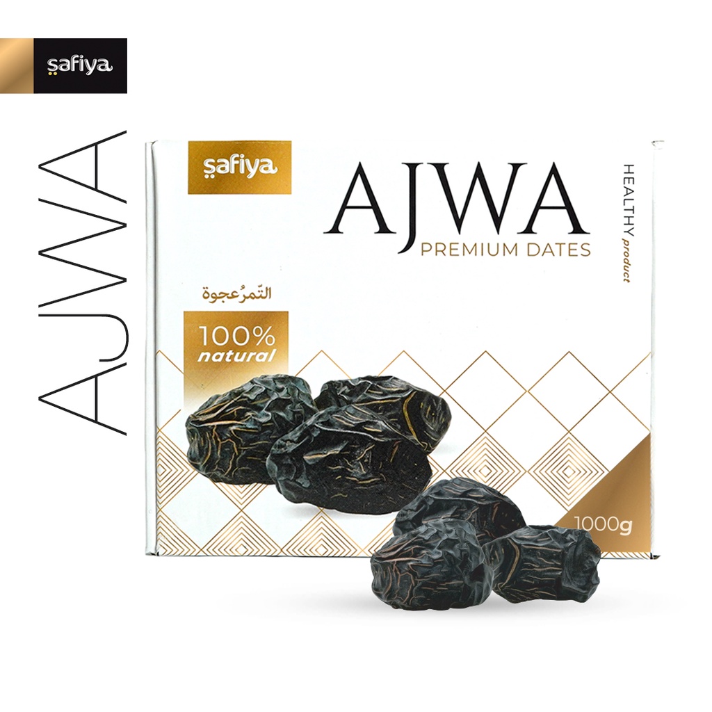 Kurma Ajwa 1 Kg Kurma Nabi Asli Madinah Authentic Safiya Food