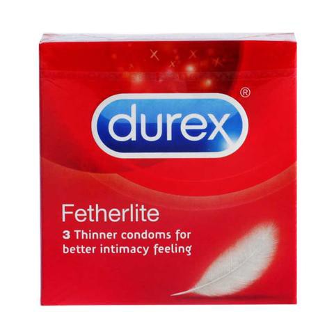 DUREX KONDOM FETHERLITE - 3 Pcs