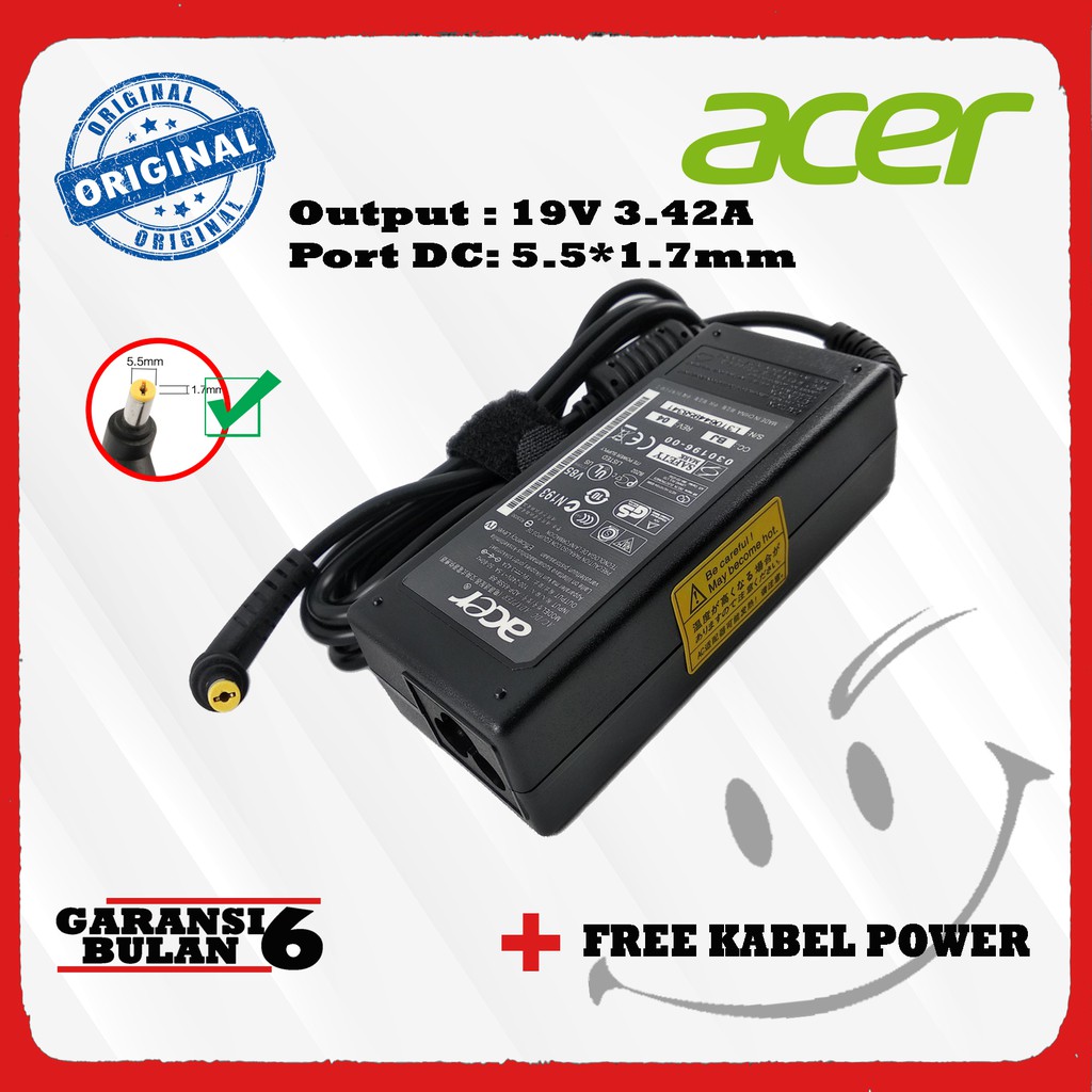 charger Laptop Acer aspire V5 E5 475G E14 421 E5 471