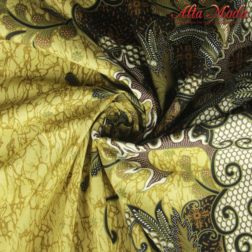 

Alta Moda Katun Batik Pekalongan Dasar Hijau Kuning (1M)