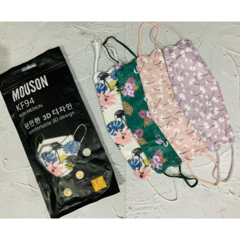 Masker Mouson KF94 motif