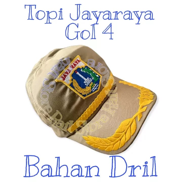 Topi Jayaraya Gol 4 / Topi Pemda Jakarta