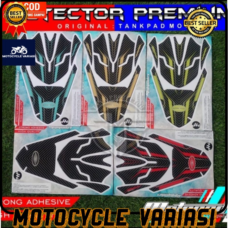 Sticker resin timbul spakbor depan dan belakang Yamaha Aerox 155 2020 2021 connected