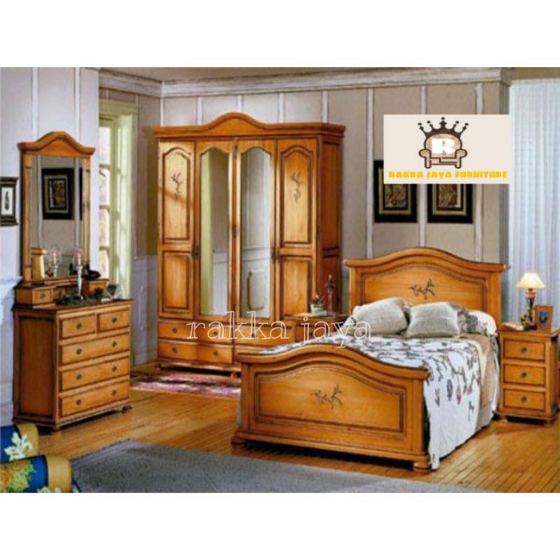 SET DIPAN FULL JATI MINIMALIS ELEGAN