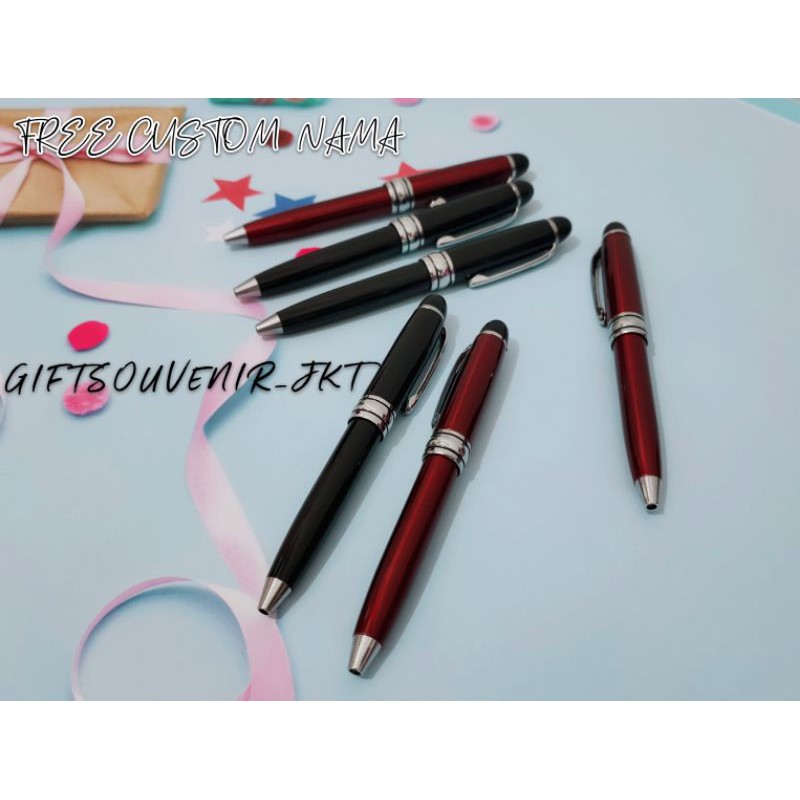 Pulpen custom | pulpen mini | pen mini | pen metal | pulpen hitam merah