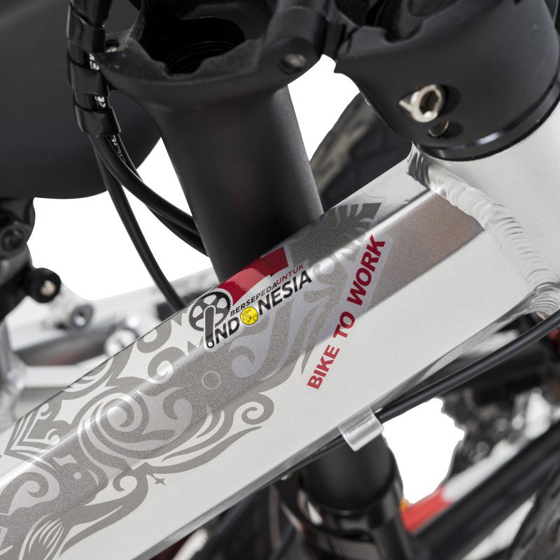 Instan Sepeda Lipat Police Texas B2W 8 Speed Edisi 15 Anniversary Kemerdekaan Police Bike Garansi SNI-3