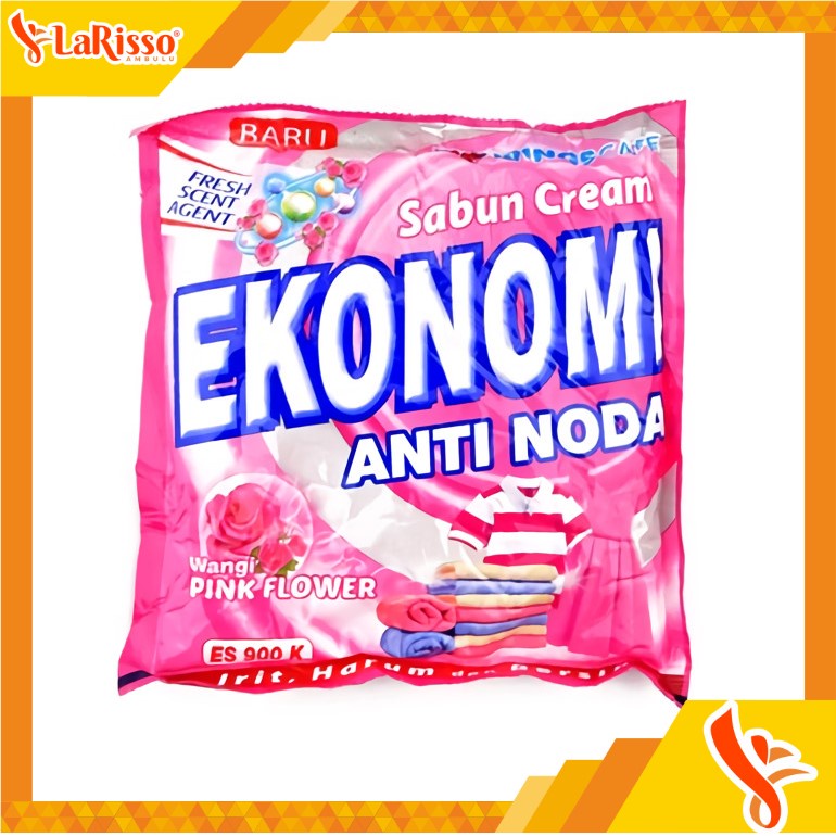 EKONOMI SABUN CREAM ES 900K PINK FLOWER