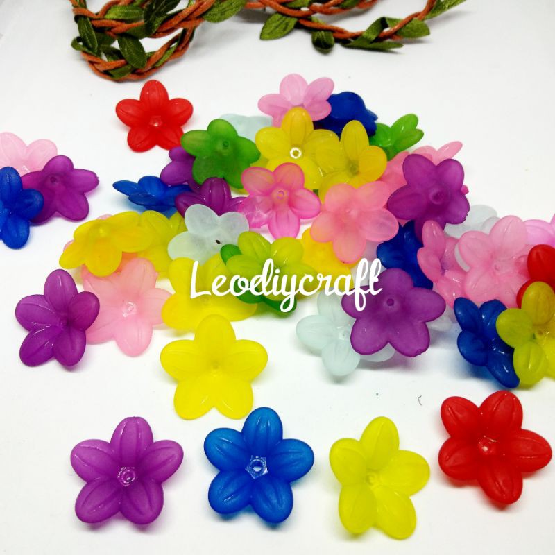 manik bunga akrilik_ manik bunga_manik akrilik