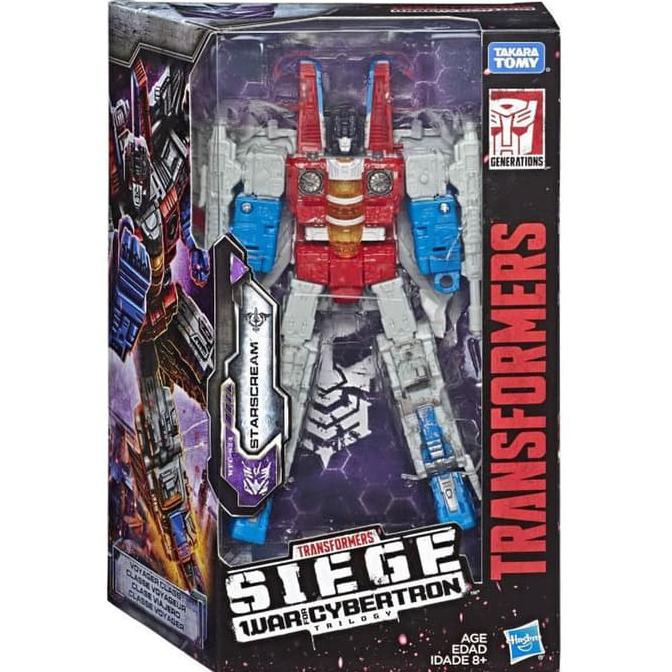 Diskon Starscream hasbro Transformers War for Cybertron Siege Cuci Gudang Awal Tahun